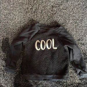 Black “Cool” Sweatshirt